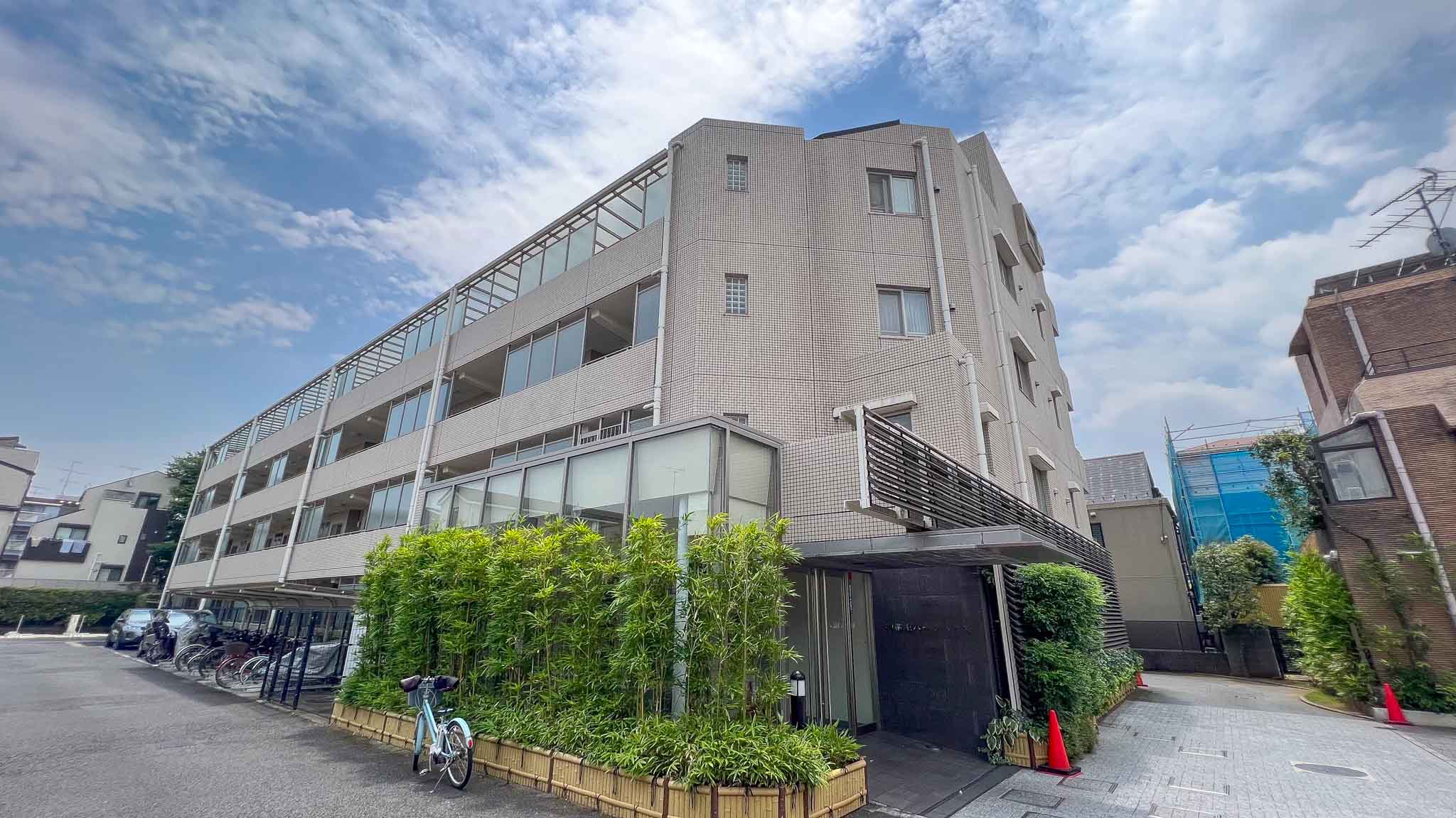神楽坂パークハウス外観写真